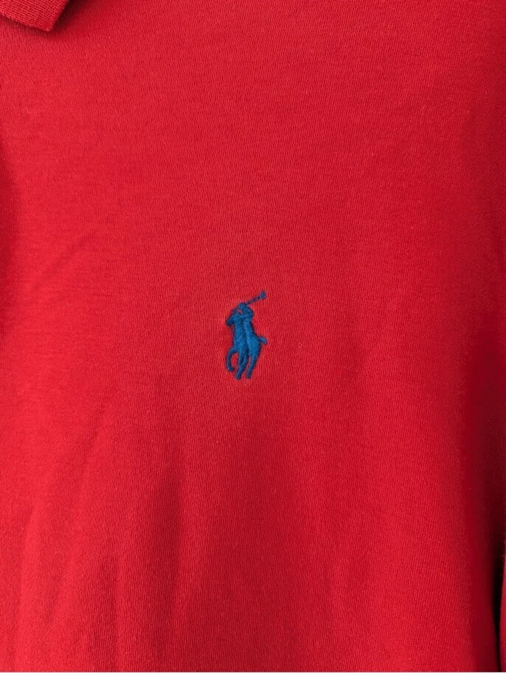 Vintage Y2K Polo Ralph Lauren Polo Shirt Mens XL Red Short Sleeve Streetwear PRL